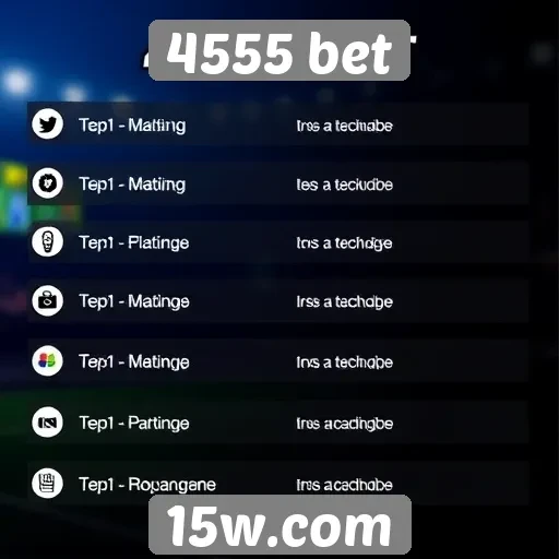 Métodos de pagamento aceitos no 4555 bet